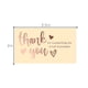 thumbnail image 4 of 50 piezas de oro rosa, Gracias por apoyar mi tarjeta de visita pequeña, gracias, tarjeta de felicitación, 5x9cm, tarjeta de agradecimiento, vendedores, tienda, 4 of 4