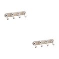thumbnail image 1 of Moyic Acrylic Heavy For Modern Style Durable Durable Suffice Easy Installation Drilling Daily Hanging No Acrylic Modern Plata 4 espacios 2Conjunto, 1 of 6