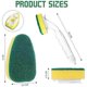 thumbnail image 3 of Heavy Duty Dish Wand Sponge Brush, Non-Scratch Kitchen Scrub Brush for Dish,Sink Cleaning Sponges Ha, 3 of 5