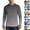 #01 Black, variant on Men's Ombre Gradient Long Sleeve UV Protection Shirts UPF 50+ Quick Dry Tops, Soft Loose Fit Athletic Shirts for Hiking Cycling ,S,Dark Blue