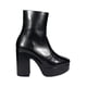 thumbnail image 2 of BOTIN VESTIR LEON MUJER NEGRO SINTETICO 12512 LEON  12512p, 2 of 4
