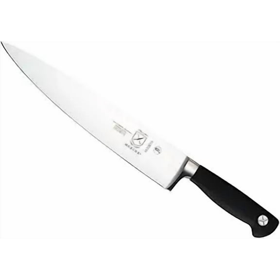 Mercer Culinary Genesis 10-Inch Steel Chef's Knife,Black