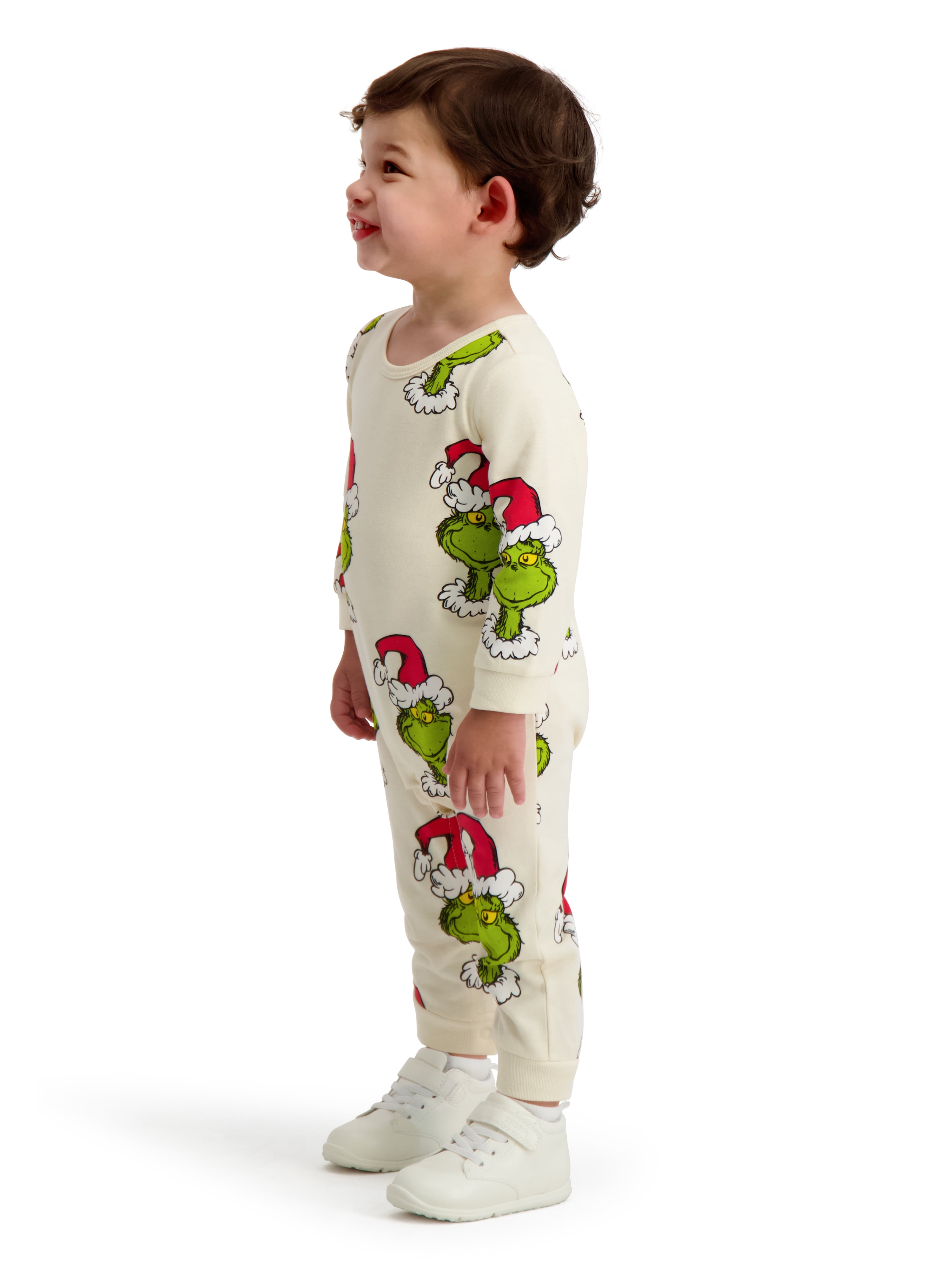 The Grinch Baby Unisex Printed Coverall, Sizes 0/3M-24M