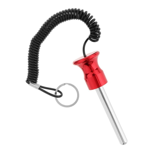 Magnetic Weight Stack Pin with Pull Rope Replacement Parts magnetic weight stack 10x80mm Red