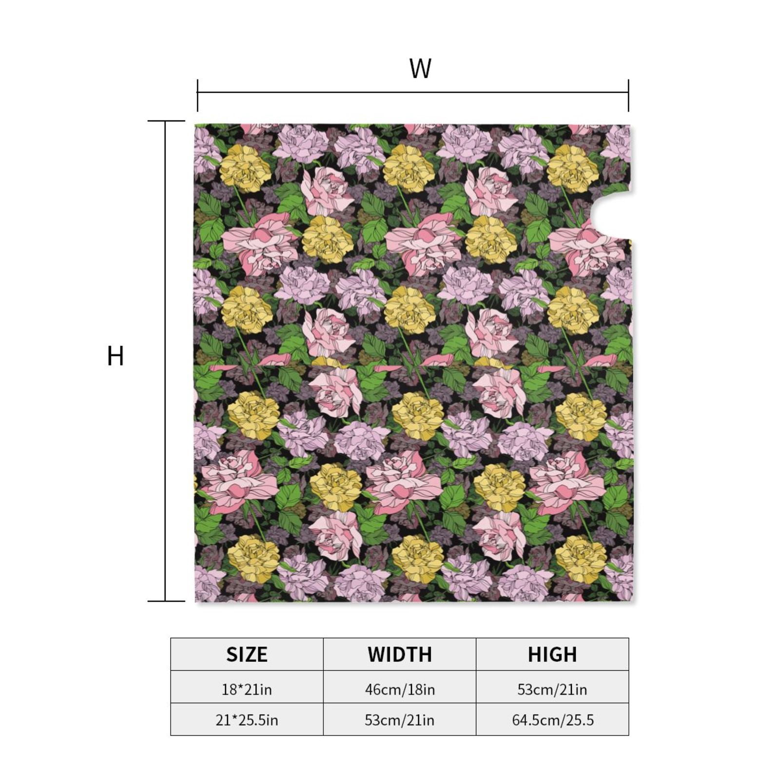 Xecao Colorful Roses for Mailbox Cover with Magnetic Strips, Waterproof and Sunscreen, Adds a Decorative Touch to Your Garden Yard.