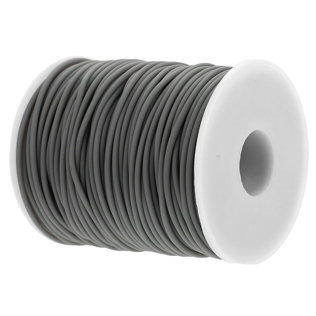 Shisuyan 1 Roll Hollow Rubber Rope DIY Accessory Beading Thread Jewelry Making Material