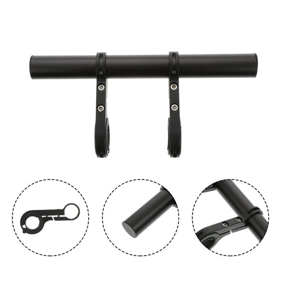 COOPHYA Bike Extension Rack MultiFunction Aluminum Alloy Handlebar Extender for Mountain Bikes 1Set 7.98x3.73x1.41in