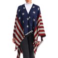 thumbnail image 4 of Coofit Châle Ouvert devant Épais Foulard Pashmina Poncho Cape pour Femmes Dames, 4 of 10