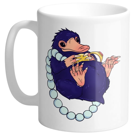 Magical Niffler Creature Coffee Mug 11oz White