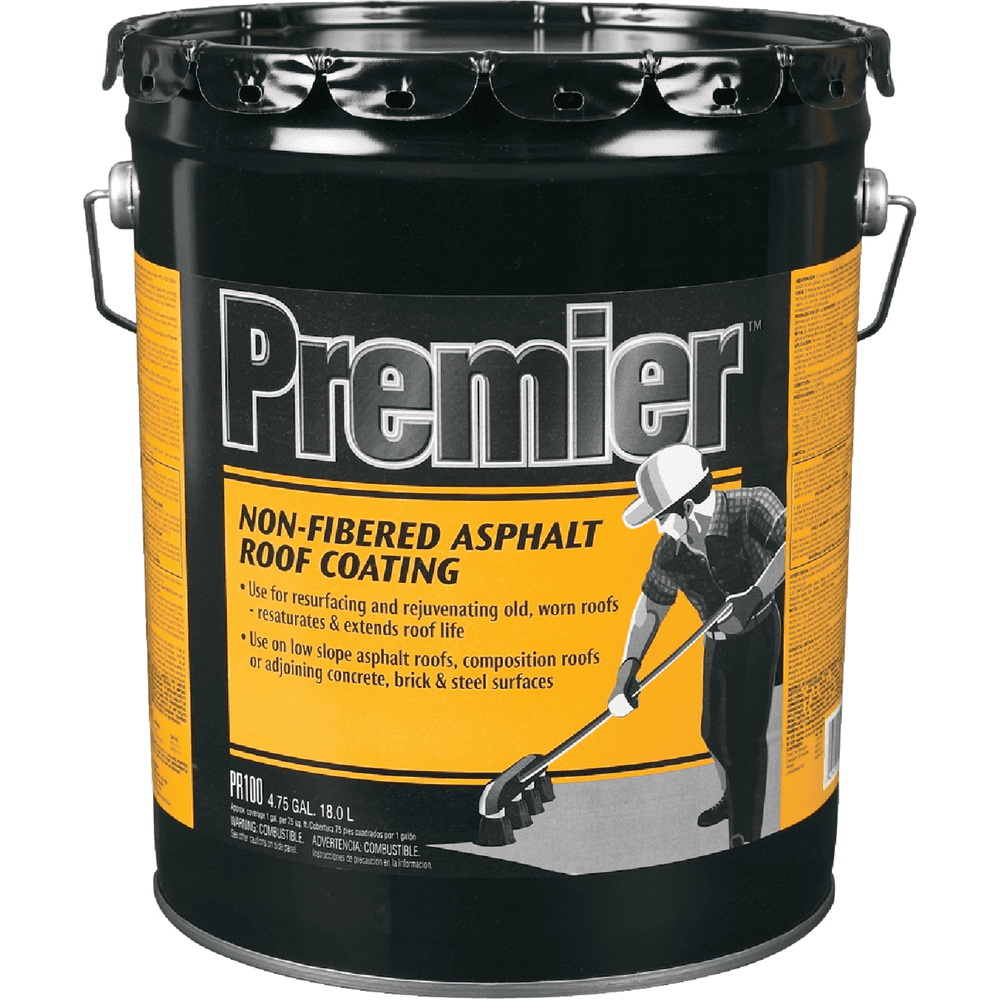 Premier 100 NonFibered Asphalt Roof Coating