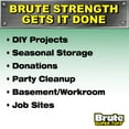 thumbnail image 6 of Brute Super Tuff Contractor Trash Bags, 45 Gallon, 20 Bags, 6 of 10