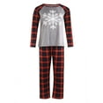 thumbnail image 2 of Odeerbi Christmas Pajamas For Family Matching Outfits Child Printed Blouse Tops+Pants Xmas Set, 2 of 4