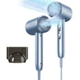 thumbnail image 1 of Home Hair Dryer High Speed Brushless Motor Negative Hydronium Hair Dryer Fast Drying Low Noise Temperature Control Hair Dryer with Nozzle Home Use Gift Home Essentials, 1 of 8