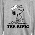 thumbnail image 3 of Peanuts - Teerific Snoopy - Toddler & Youth Long Sleeve Graphic T-Shirt, 3 of 6