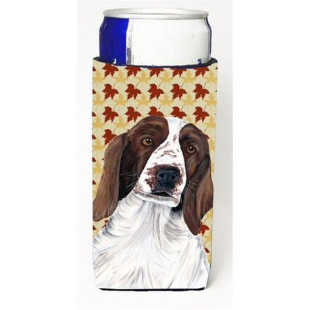 

Welsh Springer Spaniel Fall Leaves Portrait Michelob Ultra s For Slim Cans - 12 oz.