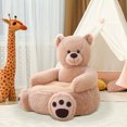 thumbnail image 3 of Children Cartoon Cartoon Sofa Chair Small Armchair Backing Chair Multiple Purpose for Playroom Bedroom 50x50x45cm, 3 of 10