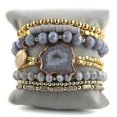 thumbnail image 1 of Set de pulseras Bohemian Stacked de 7 piezas para mujer, 1 of 1