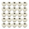 thumbnail image 2 of 20Pcs Computer Desk Table Grommet Wire Hole Cover 35mm White, 2 of 6