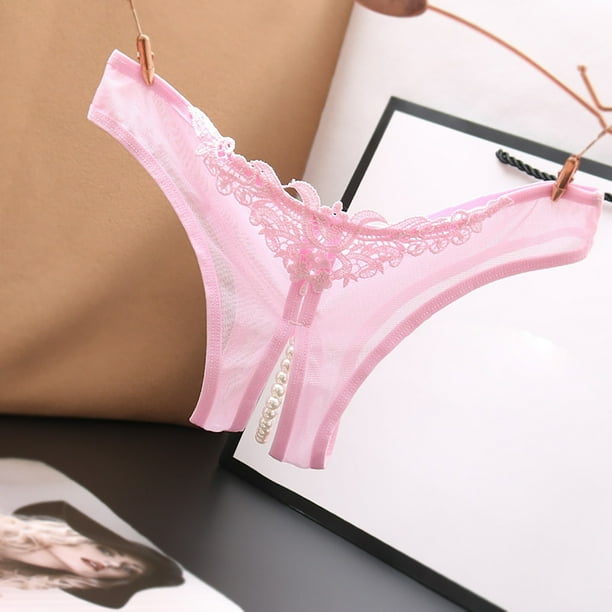 ESSSUT Underwear Womens Women Sexy Lace Underwear Lingerie Thongs Panties  Ladies Underwear Underpants Lingerie For Women One Size 