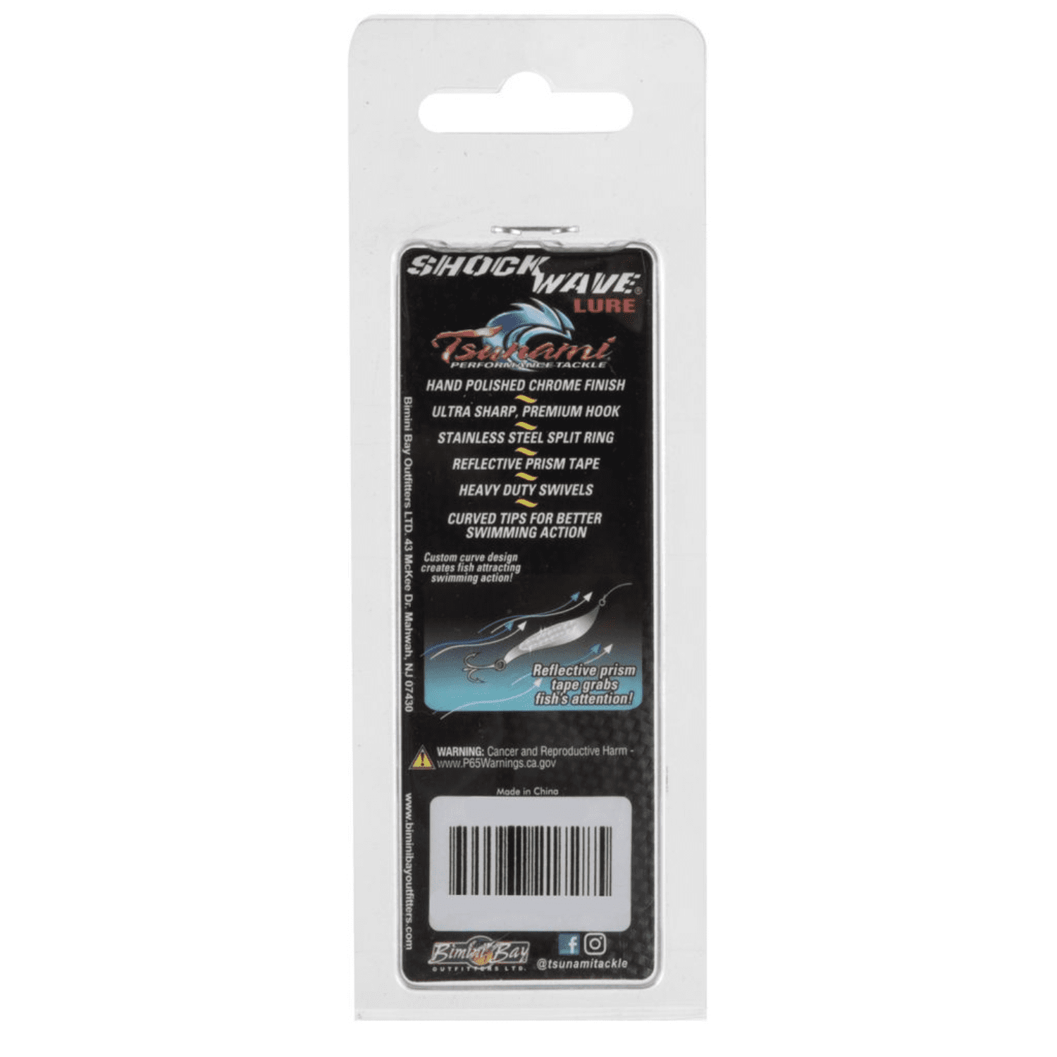 Tsunami Shockwave Fishing Lure 1 oz Gold for Bass Trout and Walleye