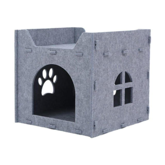 Cat de gato de mascotas Casa de gato Cama para dormir Duermiendo Cat Hideaway Cueva de la cama para el Pomeranian Hamster Poodle Chihuahua