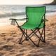 thumbnail image 3 of Sillas Plegables para Camping Pesca Playa y Exteriores de Lona Impermebale con Porta Vaso Ligera - Sillas para Exterior Ergonomica con Estructura de Acero y Funda Transportadora Set 2 Sillas, 3 of 7