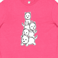 thumbnail image 4 of Inktastic Kawaii Westie Stack Youth T-Shirt, 4 of 5