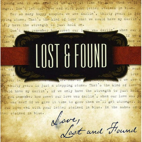 The Lost & Found - Love, Lost and Found - Music & Performance - CD