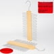 thumbnail image 1 of Perchero de madera para corbatas, percha giratoria para ropa, percha de madera antideslizante sin costuras, 1 of 3
