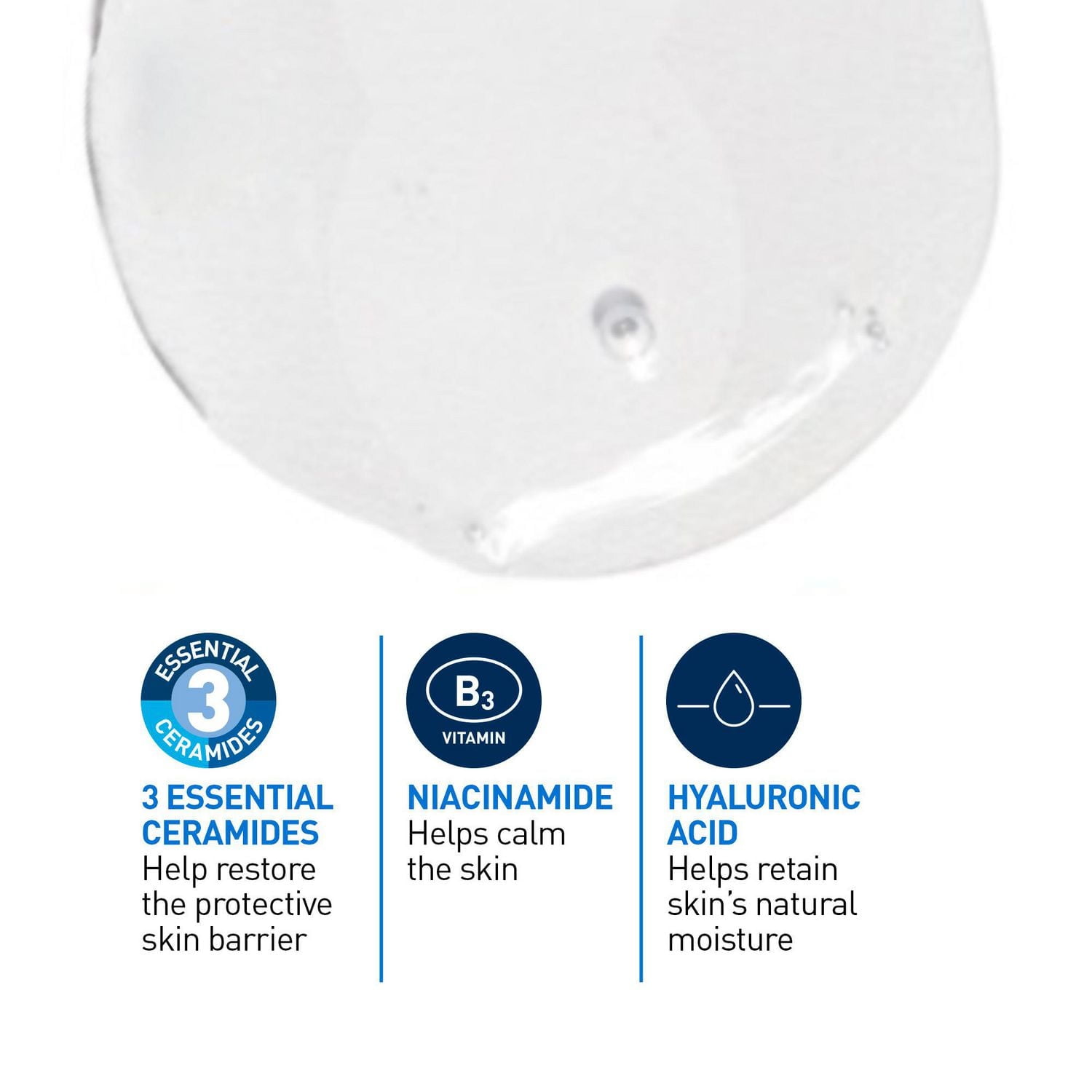 CeraVe Nettoyant Moussant, Gel Nettoyant avec Céramides et Niacinamide pour Peau Normale à Grasse, 562 ml