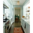 thumbnail image 2 of DANSEER Brass Moravian Star Light Flush Mount Ceiling Light with Clear Glass, 2 of 2