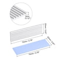 thumbnail image 2 of Uxcell Aluminum Heatsink Silver Tone 70x22x3mm with Tools and 1 x Pre-Cut Thermal Pad for SSD, 2 of 5
