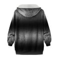 thumbnail image 4 of Womens Winter Coats Winter Clothes for Women Fluffy Faux Fur Coats Casual Loose Sherpa Fleece Sweatshirt Zip Up Hoodie Jackets Outwear Flannel Jacket Women, 4 of 4