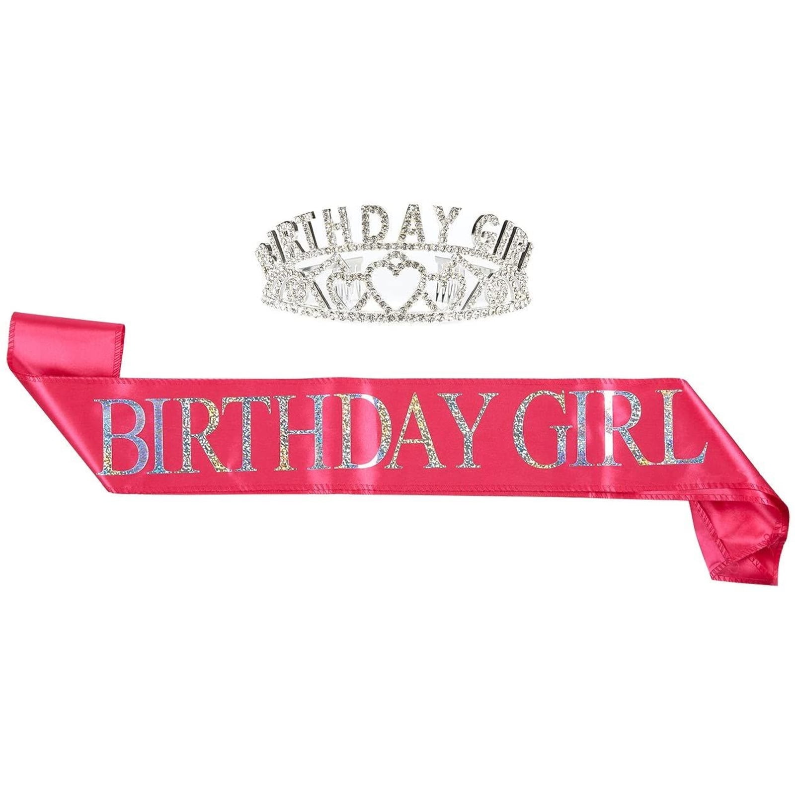 BIRTHDAY GIRL 18 TH PARTY SASHES EIGHTEEN ACCESSORY FUN GIFT SASH NIGHT OUT 