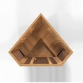 thumbnail image 4 of Maxxus 3-Person Corner Low EMF (Under 8MG) FAR Infrared Sauna (Canadian Red Cedar), 4 of 8