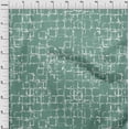 thumbnail image 4 of oneOone Cotton Jersey Dusty Teal Green Fabric Geometric Diy Clothing Quilting Fabric Print Fabric By Yard 58 Inch Wide-VW, 4 of 6
