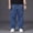 Dark Blue, variant on Baggy Jeans for Men Cargo Denim Pants Denim Pants Barrel Jeans Jean Joggers mens pull on jeans streetwear pants Solid Color Streetwear Tapered Baggy Jeans Carpenter JeansBlack 3XL