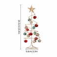 thumbnail image 2 of Elegant Spiral Christmas Tree Desktop Ornament for Holiday Window Display and Festive Party Decorations, 2 of 6