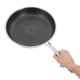 thumbnail image 4 of GOOHOCHY Sartén para carne frita con forma de panal, sartén de acero inoxidable, sartén con mango largo para cocina, 4 of 7