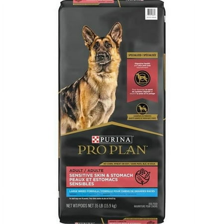 Purina Pro Plan 34-35 lb Adult Large Breed Sensitive Skin and Stomach Salmon and Rice Formula
