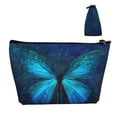 thumbnail image 4 of ZNDUO Travel Makeup Bag for Women Dreamy Butterfly Texture Toiletry Bag, Multifunctional Storage Bag Cosmetic Bag Make Up Organizer, 4 of 7