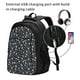 thumbnail image 2 of Easygdp Dog Paw Mochila para Laptop de Viaje con Puerto USB, Mochila para Laptop con Puerto de Carga USB para Mujeres y Hombres, 2 of 7