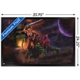 thumbnail image 3 of Mattel Masters of the Universe: Revelation - He-Man & Battle Cat Wall Poster, 22.375" x 34" Framed, 3 of 6