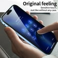 thumbnail image 7 of Dteck Magnetic Case for Apple iPhone 13 Pro 6.1 inch Magnetic Adsorption Double-Sided Tempered Glass Screen Protector Metal Bumper Full Body Rugged Case, Light Blue, 7 of 7