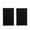 Black, variant on 2-Pack Cordless No Drill Pleated Paper Blinds, Self Adhesive Clip On Stick On Temporary Blinds, Cut to Size Window Door Shades for Home Nursery Bedroom Kitchen Bathroom