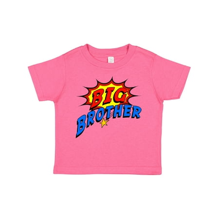 

Inktastic Big Brother Superhero Boys Toddler T-Shirt