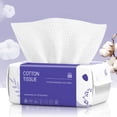 thumbnail image 1 of Toalla facial desechable Cokoness de algodón suave de 100 unidades, 1 of 7