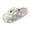 Green, variant on Women's Daisy Dots Slippers, Closed Toe House Shoes, Daisy Embroidery Over a Polka Dot Upper, Slip On Casual Footwear