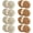 Assorted, variant on Assorted Color Chunky Yarn for Crocheting - Pack of 8, Bulky Large Soft Fluffy Yarn, Plush Fuzzy Yarn Thick Chenille Yarn for Hand Knitting/Arm Knitting (27yds,8 oz Each Skein)