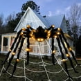 thumbnail image 6 of Light-Up Halloween Figure, 49in Scary Animated Decor, Indoor Outdoor Yard Display, Motion-Activated Party Prop, Haunted House Focal Point, 6 of 7